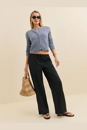 Reformation Petites Olina Linen Pant