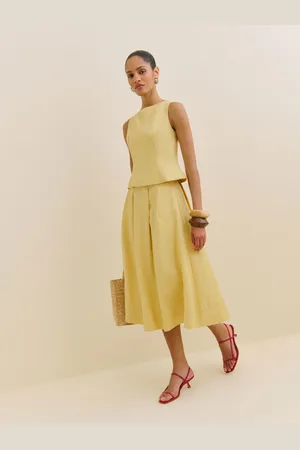 Reformation Moya Linen Two Piece