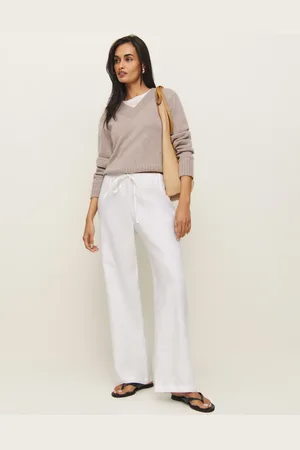 Reformation Olina Linen Pant