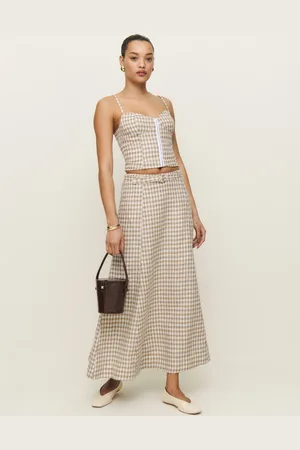 Reformation Chloe Linen Skirt