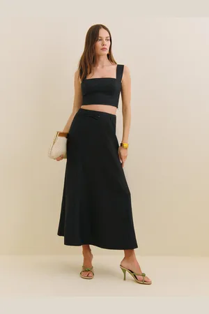 Reformation Chloe Linen Skirt