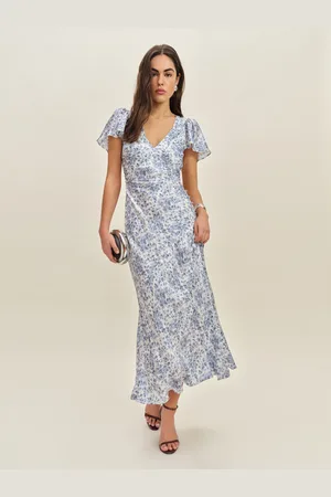 Reformation Vida Satin Dress