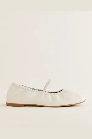 Reformation Buffy Ruched Ballet Flat