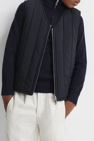 Reiss Senior Hybrid Zip-Through Quilted Jacket - ShopStyle Boys