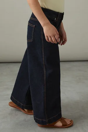 Reiss Myrtle - 4-9 yrs Wide-leg Jeans, 4 - 5 Years
