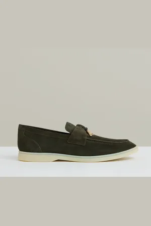 Reiss Price - Suede Slip On Tassel Loafers, US 8 (UK 7)