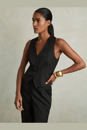 Reiss Millie - Single-breasted Tailored Waistcoat, US 2