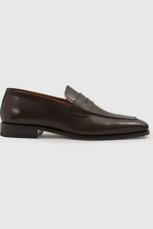 Reiss Gartlett - Leather Saddle Loafers, US 8 (UK 7)