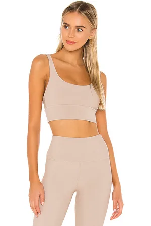 Beach Riot Leah Sports Bra in Tan. - size M (also in S, XL)