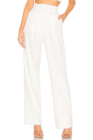LPA Carlotta Pant in White. - size L (also in M, S, XL, XS)