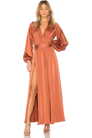 Michael Costello X REVOLVE Eric Gown in Metallic Copper. - size M (also in S, XS, XXS)