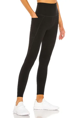 Beyond Yoga Out Of Pocket Legging in Black. - size L (also in M, S, XL, XS)