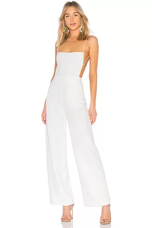 NBD Prosecco Jumpsuit in Ivory.