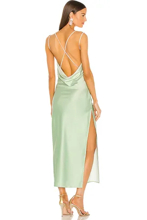 Michael Costello X REVOLVE Porter Dress in Mint. - size L (also in M)