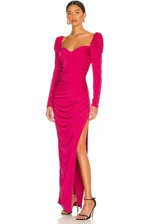 MAJORELLE Sweetheart Gown in Fuchsia. - size XS (also in XXS)