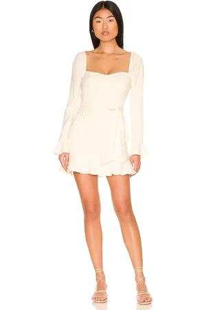 MORE TO COME Khloe Ruffle Sleeve Mini Dress in . - size S (also in L)