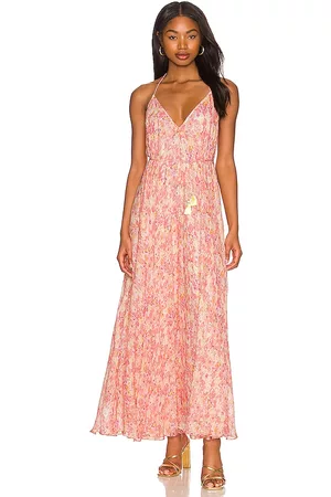 ROCOCO SAND Long Dress in Pink.