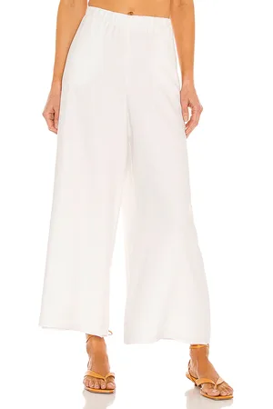 Show Me Your Mumu Kick Back Pants in White. - size XL (also in XS)