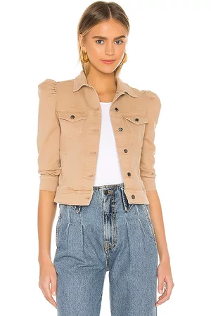 Retrofete Ada Jacket in Tan.