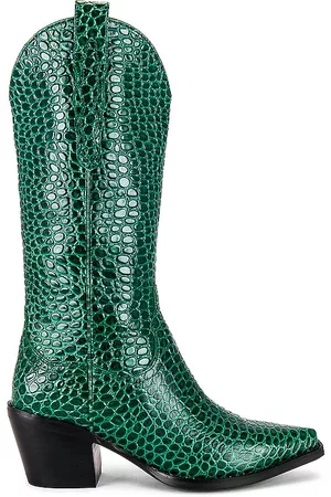 Jeffrey Campbell Dagget Boot in Green.