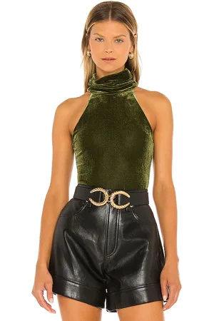 Bodysuit Tops & Shirts - velvet - women - 9 products | FASHIOLA.com