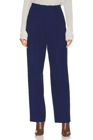 L'Academie Women Formal Pants - Obie Trouser in Navy.