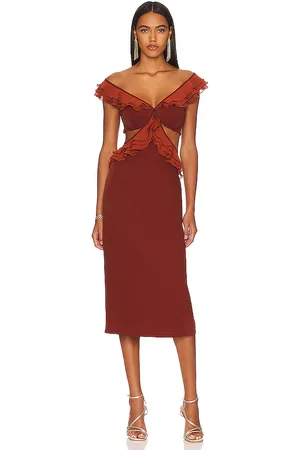 Andrea Iyamah X REVOLVE Leni Midi Dress in . - size L (also in M, S, XS)