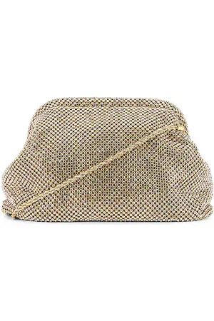 Loeffler Randall Doreen Frame Pouch in Metallic .