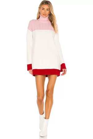 Lovers And Friends Women Casual Dresses - Kane Sweater Dress in White.