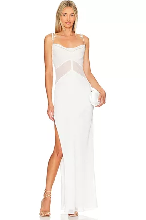 NBD Oasis Gown in White.