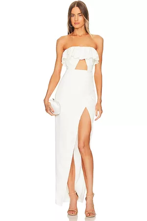 Michael Costello X REVOLVE Jun Gown in Ivory.
