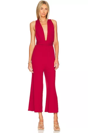 MAJORELLE Cody Jumpsuit in Red.