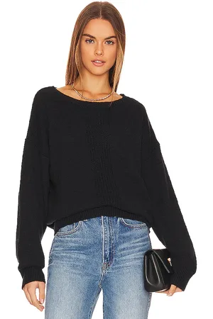 Bobi Center Stitch Boatneck Sweater in . - size L (also in M, S, XS)