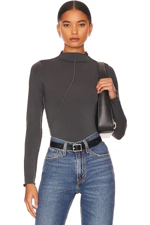 The Line By K Zane Top in Charcoal. - size S (also in XS)