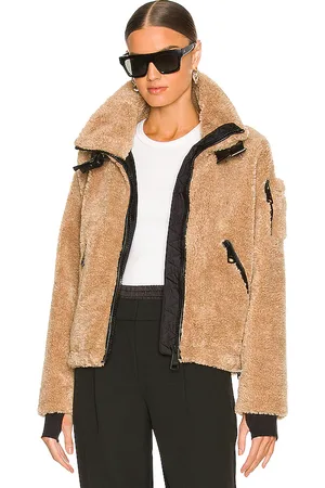 SAM. Sherpa Denver Jacket in Tan. - size L (also in M, S, XL)