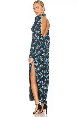 MAJORELLE Stellina Gown in Blue.