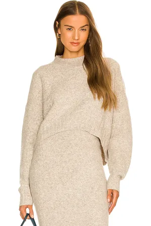 SNDYS Late Lunch Sweater in Beige. - size XXL (also in L, M, S, XL, XS, XXS)