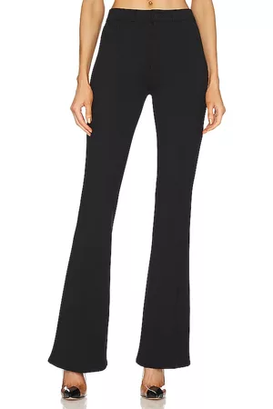 L'Agence Marty High Rise Flare in Black.