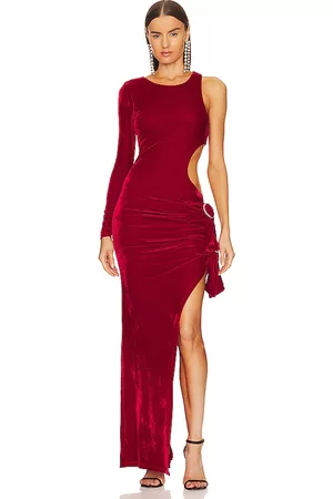 Lovers And Friends Edith Gown in Red.