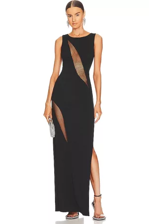 Katie May Mesquite Gown in Black.