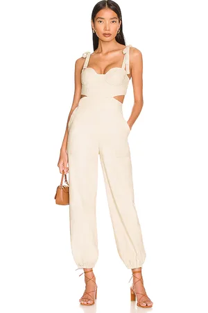 Tularosa Kylo Jumpsuit in Tan. - size L (also in XL, XXS)