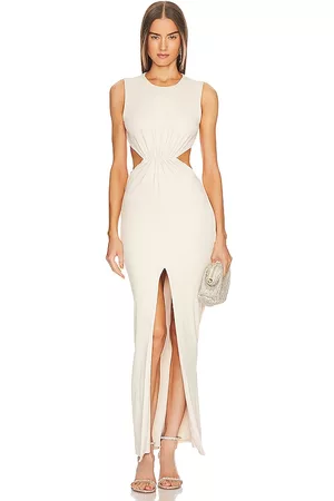 Michael Costello Women Evening dresses - X REVOLVE Shelby Gown in Ivory.