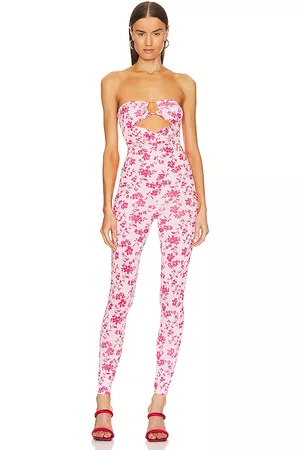 Lovers And Friends Jasmine Jumpsuit in Pink.