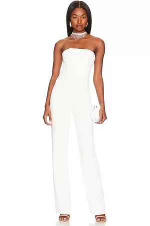 Lovers And Friends Liam Jumpsuit in White.