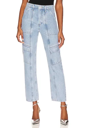 AGOLDE Cooper Cargo in Denim-Light. - size 23 (also in 25, 27, 28, 29, 30, 31, 32, 33, 34)