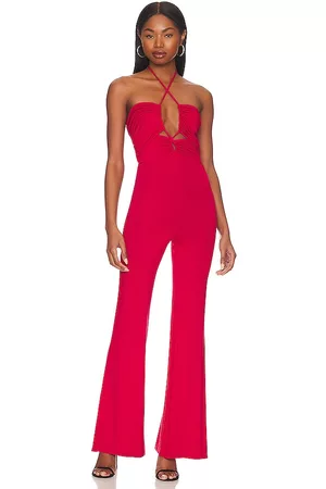House of Harlow X REVOLVE Lorenza Jumpsuit in Red.