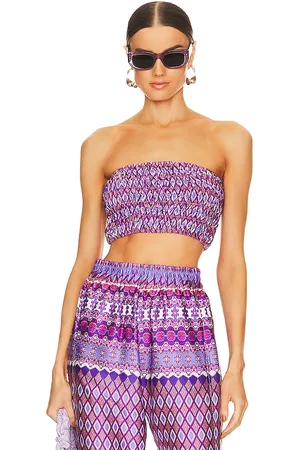 MISA Roksana Bandeau in Purple. - size XL (also in L)