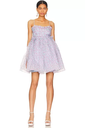 Selkie The Rosebud Dress in Baby Blue.