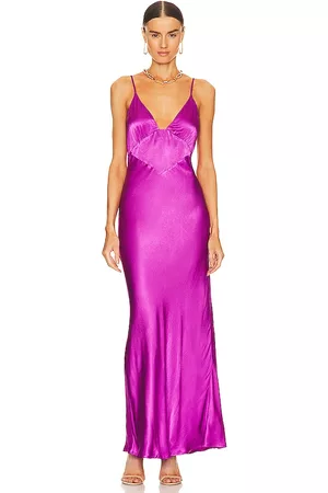 Bardot Women Casual Dresses - X REVOLVE Wintour Midi Slip Dress in Purple.