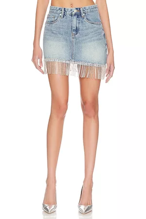 BLANK NYC Women Denim mini skirts - Mini Skirt in Blue.